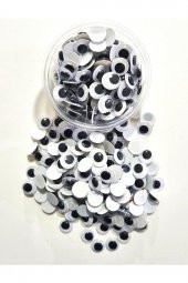 Modellino 150 Adet Siyah Oynar Göz 10mm - 2