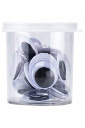 Brons Siyah Oynar Göz 15 Mm (20 ADET) - 1