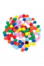 Puti Pom Pom 10mm Px - 1