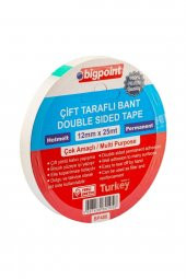 Bigpoint Çift Taraflı Bant 12 Mm X 25 M 12li Kutu - 2
