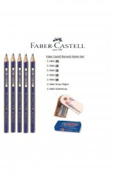 Faber Castell Resim Kalemi Faber Dereceli Kalem Seti Karakalem Seti Hb-2b-4b-6b-8b 5li Set - 1