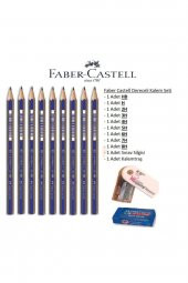Faber Castell Resim Kalemi Faber Dereceli Kalem Seti Karakalem Seti H Serisi 9lu - 1