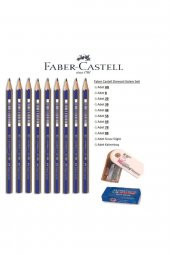 Faber Castell Resim Kalemi Faber Dereceli Kalem Seti Karakalem Seti B Serisi 9lu - 1