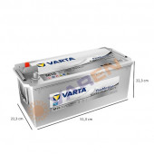 Varta Promotive Silver M18 12 V 180 Ah 1000 CCA Akü - 2023 - 2