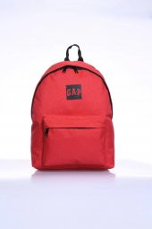 Gap Çok Gözlü Unisex Okul Günlük Sırt Çantası Kırmızı 03478 thumbnail 1