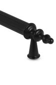 Polavit 128 Mm (SERT PLASTİK) Siyah Mobilya Çekmece Mutfak Dolap Dolabı Kulpu Kulbu Kulpları 10 Adet - 4
