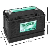 Tenax 12 V 105 Ah 800 A EN Varta Akü Üretimi thumbnail 1