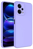 Xiaomi Redmi Note 12 5G Kılıf Lansman Tasarım İç Yüzeyi Kadife Silikon - 1