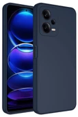 Xiaomi Redmi Note 12 5G Kılıf Lansman Tasarım İç Yüzeyi Kadife Silikon - 6
