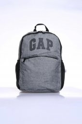 Gap Çok Gözlü Unisex Okul Günlük Sırt Çantası Gri Melanj 03439 - 1