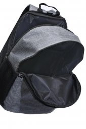 Gap Çok Gözlü Unisex Okul Günlük Sırt Çantası Gri Melanj 03439 - 4