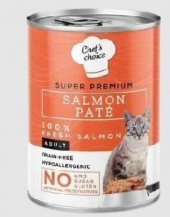 Chefs Choice Kıyılmış Somonlu Konserve Yetişkin Kedi Maması 400 G - 1