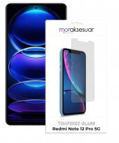 Xiaomi Redmi Note 12 Pro 5G Temperli Kırılmaz Cam Ekran Koruyucu Sert - 1