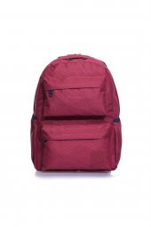 Gap Çok Gözlü Unisex Okul Günlük Sırt Çantası Bordo 03394 - 1