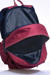 Gap Çok Gözlü Unisex Okul Günlük Sırt Çantası Bordo 03394 - 4
