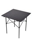 Exent Taşıma çantalı çok Hafif tamamı Alüminyum kamp, piknik, plaj, bahçe, balkon masası -70x70x70 - 3