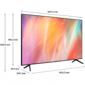 Samsung 75AU7100 75" 190 Ekran Uydu Alıcılı 4K Ultra HD Smart LED TV - 3