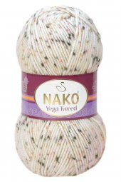 5 Adet Vega Tweed Premium Akrilik El Örgü İpi Yünü No: 31752 - 5