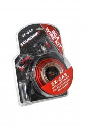 SOUNDMAX SX-AWG8 Oto Anfi Kablo Seti 8GA Vakumlu - 1