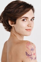Flamingo Geçici Dövme,Geçici Tattoo ,Vücut Dövme,Kol Bilek Dövme,Boyun Dövme,Sırt Dövme - 1