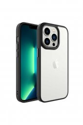Uyumlu Iphone 14 Pro Max Kılıf   Krom Kapak - 1