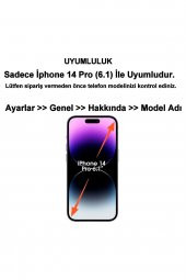 Iphone 14 Pro Magsafe Kablosuz Şarj Uyumlu Renkli Şeffaf Kılıf - 3