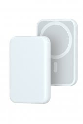 Iphone Uyumlu Magsafe Kablosuz Şarj Wireless Şarj Cihazı Powerbank Magesafe - 4