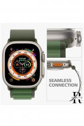 Apple Watch Ultra Kordon Alpine Loop Yeşil - 4