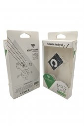(siyah) Mini Mp3 Çalar + Kulaklık + Şarj Kablosu Pl-2423 - 1