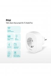 Prizi 16A Akım Korumalı WiFi Akıllı Priz - 2