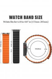 Watch Kordon Watch 8 Baklalı Kordon 41mm - 4