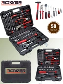 Rowermax 58 Parça Lokma Anahtar Takımı 1- 4 ve 1- 2 El Aletleri Seti - 1