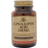 Solgar Alpha Lipoic Acid 200 mg 50 Kapsül 033984000582 - 1