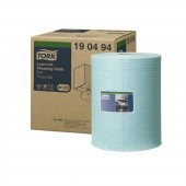 Tork Düşük Hav Nonwoven Temizlik Bezi Rulo Turkuaz 180 Metre (190494) - 1