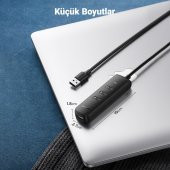Ugreen 4 Portlu USB 3.0 Çoklayıcı HUB Adaptör 25 CM - 6