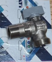 ATİ YAPI Çamaşır makinesi musluğu küresel mini tip - 1