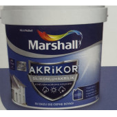 Marshall Marshall Akrikor+Silikonlu Akrilik Boya 1 litre - 1