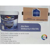 Marshall Marshall Akrikor+Silikonlu Akrilik Boya 1 litre - 3