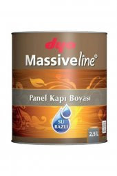 Dyo Massiveline Su Bazlı Panel Kapı Boyası Beyaz 2.5 Lt - 1