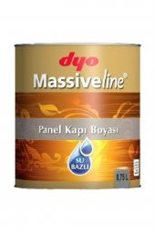 Dyo Massiveline Su Bazlı Panel Kapı Boyası Beyaz 0.75 Lt - 1