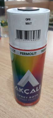 Akçalı Akçalı Sprey Boya Ral 7016 Mat Antrasit Gri 400 ml - 1