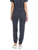 JOGGER- Kadın Likralı Koyu Gri Üniforma Pantolon thumbnail 2