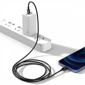 Baseus 20W 1Metre TYPE-C to İphone Şarj Kablosu İphone 11 11 Pro Max Şarj Kablosu Ultra Hızlı Şarj - 2