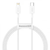Baseus 20W 1Metre TYPE-C to İphone Şarj Kablosu İphone 11 11 Pro Max Şarj Kablosu Ultra Hızlı Şarj - 6