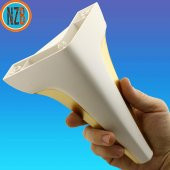 Mobilya Kanepe Çekyat Sehpa TV Ünitesi Baza Çekyat Koltuk Ayağı Krem Renk 20 cm Ayak thumbnail 6