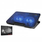 HADRON HDX4252 NOTEBOOK SOĞUTUCU LEDLİ ÇİFT FANLI SOĞUTUCU - 1