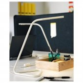 Led'li Çalışma-Masa Lambası MeridyenDukkan Beyaz Renk Modern-İnce Tasarım - 6