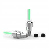 Yeşil Hareket Sensörlü Işıklı Sibop Kapağı Lambası Araba Bisiklet Jant Işığı Jant Lambası - 1