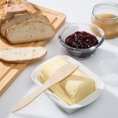 4 Adet Tereyağı Bıçağı, MeridyenDukkan Çam 24 cm 4 Lü - 2