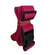 Balp Pembe Renk Valiz Bavul Emniyet Kemeri 1 Adet En 4cm - 1